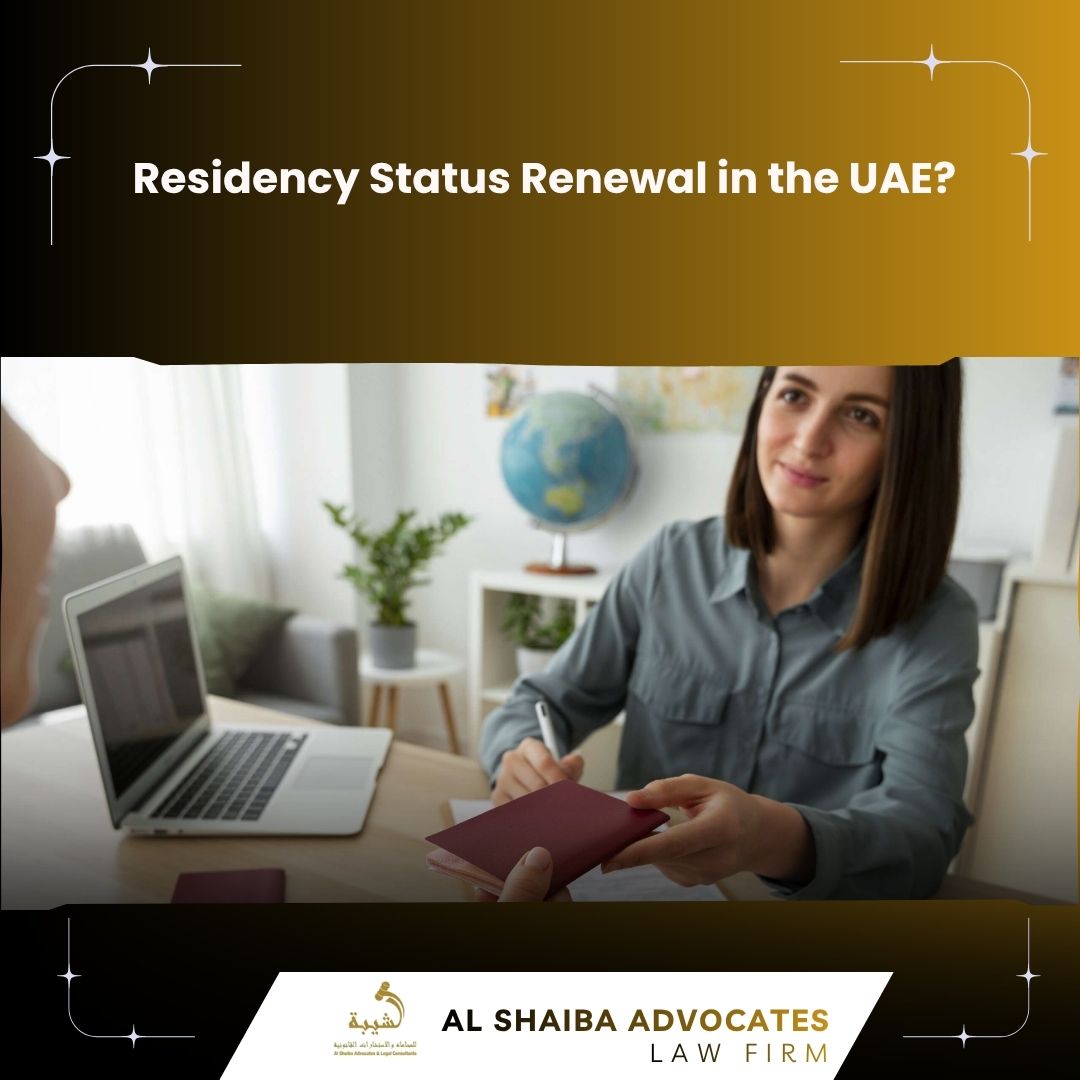 Residency renewal from home in UAE online visa process