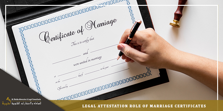Marriage Certificate Attestation in UAE