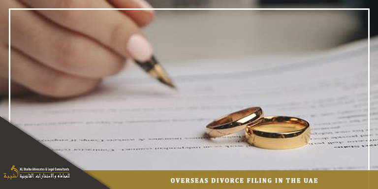 Overseas Divorce Filing in UAE